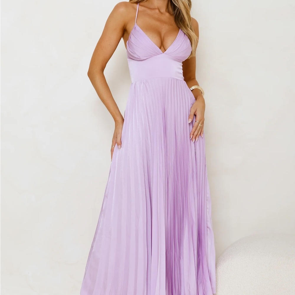Hello Molly Lilac Maxi Dress